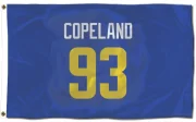 Marquise Copeland Los Angeles Rams  Flag (3 X 5) - Royal