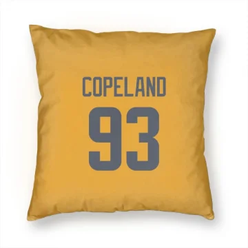 Marquise Copeland Los Angeles Rams  Pillow Cover (18 X 18) - Gold