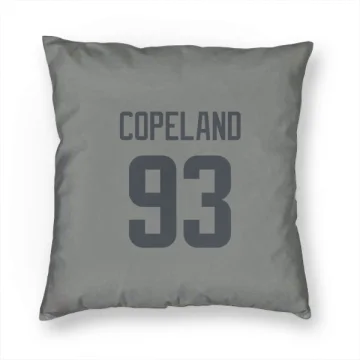 Marquise Copeland Los Angeles Rams  Pillow Cover (18 X 18) - Gray