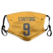 Matthew Stafford Los Angeles Rams  Face Mask - Gold