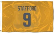 Matthew Stafford Los Angeles Rams  Flag (3 X 5) - Gold