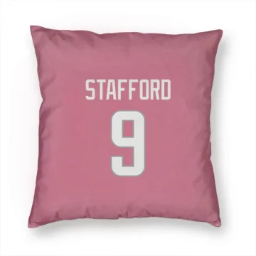 Matthew Stafford Los Angeles Rams  Pillow Cover (18 X 18) - Pink