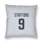 Matthew Stafford Los Angeles Rams  Pillow Cover (18 X 18) - White