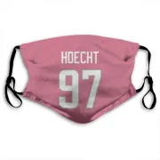 Michael Hoecht Los Angeles Rams  Face Mask - Pink