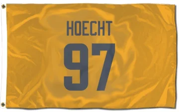 Michael Hoecht Los Angeles Rams  Flag (3 X 5) - Gold