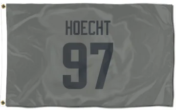 Michael Hoecht Los Angeles Rams  Flag (3 X 5) - Gray