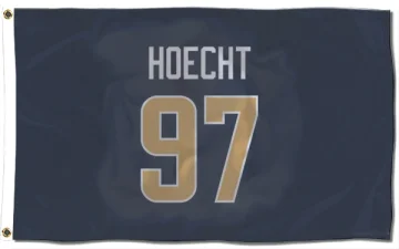 Michael Hoecht Los Angeles Rams  Flag (3 X 5) - Navy