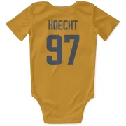 Michael Hoecht Los Angeles Rams  Infant & Newborn Bodysuit  - Gold