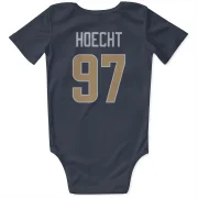 Michael Hoecht Los Angeles Rams  Infant & Newborn Bodysuit  - Navy