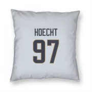 Michael Hoecht Los Angeles Rams  Pillow Cover (18 X 18) - White