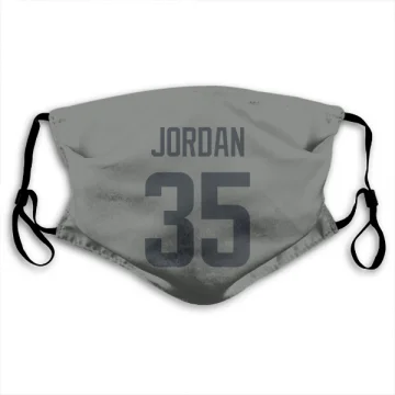 Michael Jordan Los Angeles Rams  Face Mask - Gray