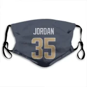 Michael Jordan Los Angeles Rams  Face Mask - Navy