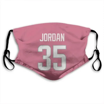 Michael Jordan Los Angeles Rams  Face Mask - Pink