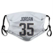 Michael Jordan Los Angeles Rams  Face Mask - White