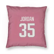 Michael Jordan Los Angeles Rams  Pillow Cover (18 X 18) - Pink