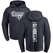 Michael Hoecht Men's Los Angeles Rams Pro Line Backer Pullover Hoodie Navy