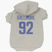 Neville Gallimore Los Angeles Rams   Bone Dog & Cat Pet Hoodie