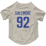 Neville Gallimore Los Angeles Rams   Bone Dog & Cat Pet Jersey