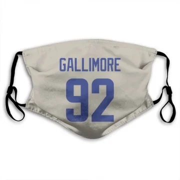 Neville Gallimore Los Angeles Rams   Bone Face Mask