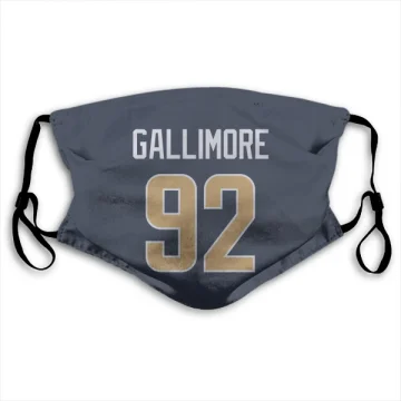 Neville Gallimore Los Angeles Rams  Face Mask - Navy