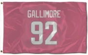 Neville Gallimore Los Angeles Rams  Flag (3 X 5) - Pink