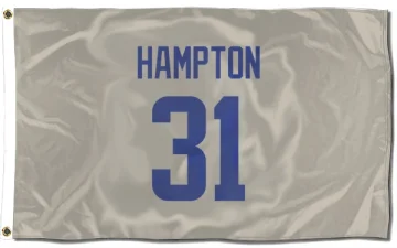 Nick Hampton Los Angeles Rams   Bone Flag (3 X 5)