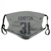 Nick Hampton Los Angeles Rams  Face Mask - Gray