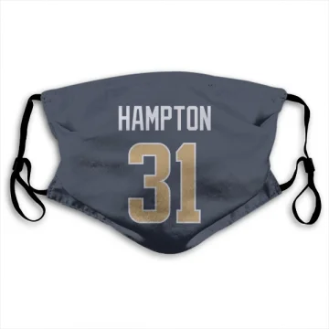 Nick Hampton Los Angeles Rams  Face Mask - Navy