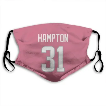 Nick Hampton Los Angeles Rams  Face Mask - Pink