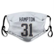 Nick Hampton Los Angeles Rams  Face Mask - White