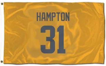 Nick Hampton Los Angeles Rams  Flag (3 X 5) - Gold