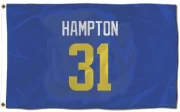 Nick Hampton Los Angeles Rams  Flag (3 X 5) - Royal