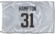 Nick Hampton Los Angeles Rams  Flag (3 X 5) - White