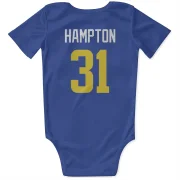 Nick Hampton Los Angeles Rams  Infant & Newborn Bodysuit - Royal