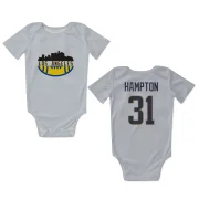 Nick Hampton Los Angeles Rams  Infant & Newborn Bodysuit - White