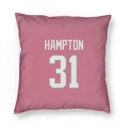 Nick Hampton Los Angeles Rams  Pillow Cover (18 X 18) - Pink