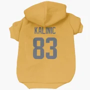 Nikola Kalinic Los Angeles Rams  Dog & Cat Pet Hoodie - Gold