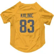 Nikola Kalinic Los Angeles Rams  Dog & Cat Pet Jersey - Gold