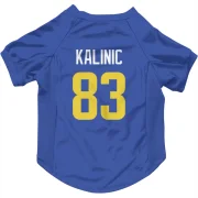 Nikola Kalinic Los Angeles Rams  Dog & Cat Pet Jersey - Royal