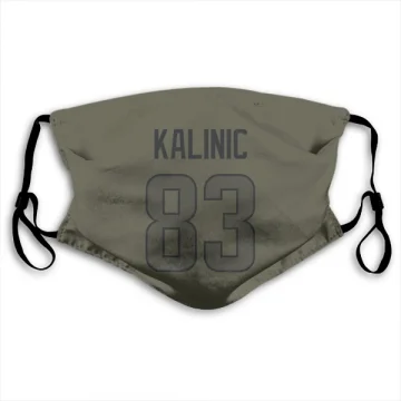 Nikola Kalinic Los Angeles Rams  Face Mask - Olive