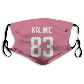 Nikola Kalinic Los Angeles Rams  Face Mask - Pink