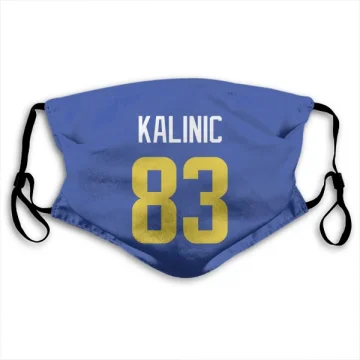 Nikola Kalinic Los Angeles Rams  Face Mask - Royal