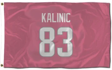 Nikola Kalinic Los Angeles Rams  Flag (3 X 5) - Pink