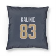 Nikola Kalinic Los Angeles Rams  Pillow Cover (18 X 18) - Navy