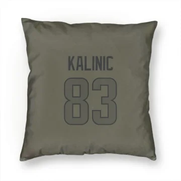 Nikola Kalinic Los Angeles Rams  Pillow Cover (18 X 18) - Olive