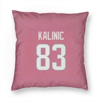 Nikola Kalinic Los Angeles Rams  Pillow Cover (18 X 18) - Pink