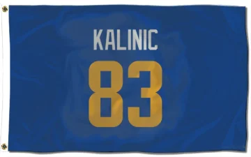 Nikola Kalinic Los Angeles Rams   Royal  Flag (3 X 5) - Gold