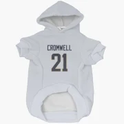 Nolan Cromwell Los Angeles Rams  Dog & Cat Pet Hoodie - White