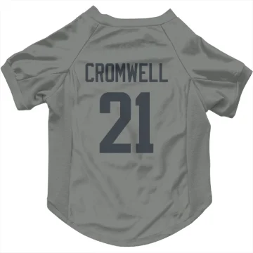 Nolan Cromwell Los Angeles Rams  Dog & Cat Pet Jersey - Gray