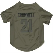 Nolan Cromwell Los Angeles Rams  Dog & Cat Pet Jersey - Olive